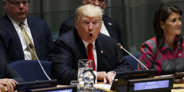 Trump Returns To The UN With Praise For North Korea — And A Warning For Iran