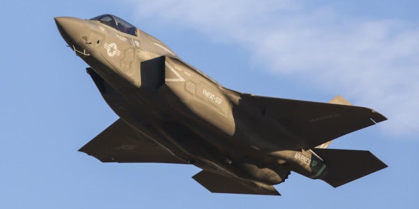 The F-35 Ended A Banner Week With Its First Crash In Its 17-Year History