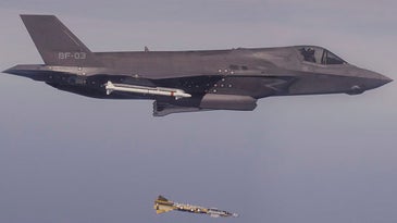 The F-35 ‘Combat Debut’ In Afghanistan Consisted Of 2 Bombs Destroying A Weapons Cache