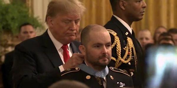 Trump Awards Medal Of Honor To Green Beret Who Kept Enemy Fighters Back While Tending To Wounded