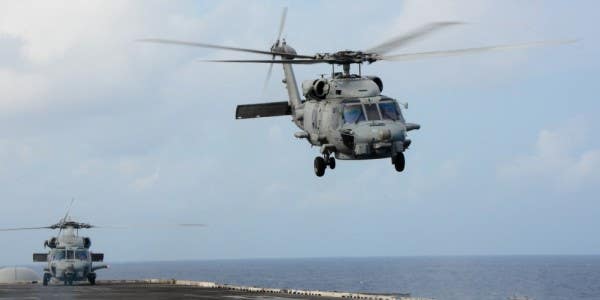 12 Sailors Injured When Navy Helicopter Crashes Aboard The USS Ronald Reagan