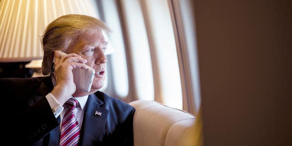 The Chinese Are Reportedly Intercepting Trump’s Cell Phone Calls