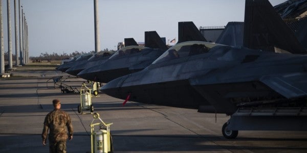 Hurricane Damage Won’t Stop Most F-22s From Flying, Air Force Secretary Says