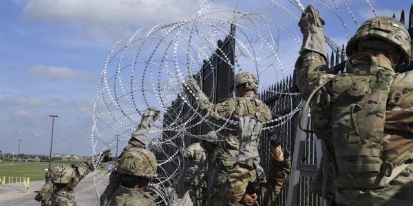 No Danger Pay For US Troops Deployed To The US-Mexico Border