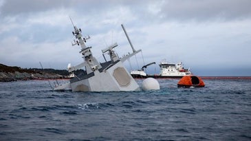 Norway Sank Its Own Frigate