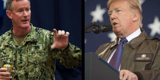 Trump Calls Retired SEAL Adm. McRaven ‘Hillary Clinton Fan’, Says ‘Would’ve Been Nice’ If We Got Bin Laden Sooner
