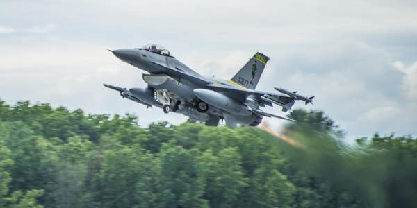 When Booty Calls: A Vermont Air Guard Commander Allegedly Used An F-16 For A Romantic Getaway