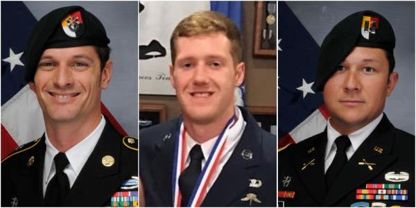 DoD Confirms Air Force Combat Controller, 2 Green Berets Died In Afghan IED Blast