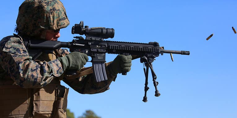 No, the Marine Corps is not replacing the M27 with the Army’s next-generation squad weapon after all