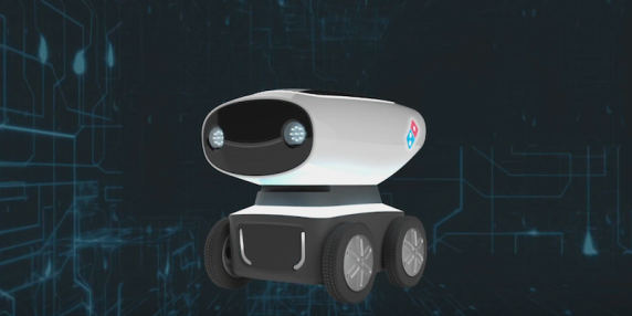 Domino’s Creates Pizza-Delivering Robot With Military Technology