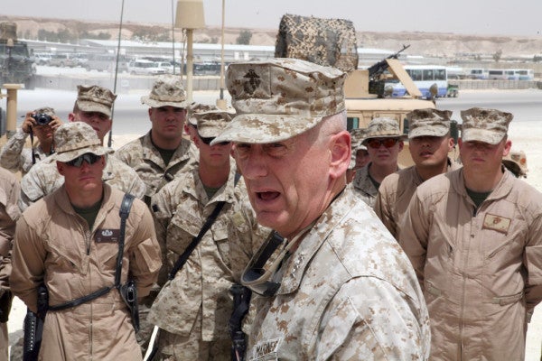 Mattis Wants You To Know He’s Not Running For President