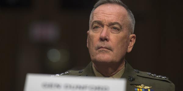 Dunford Just Acknowledged US Troops In Iraq Are Engaged In Combat Operations