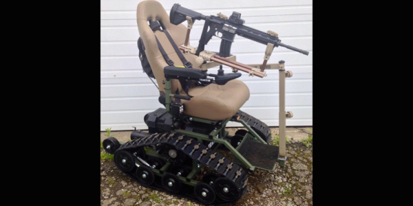 These Tank-Inspired, Off-Road Wheelchairs Are Built For Wounded Warriors