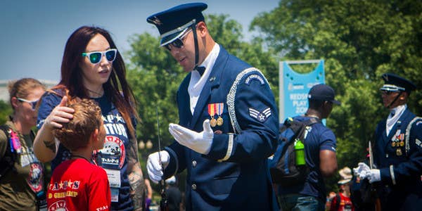 Children Of Fallen Troops Come To DC To Heal And Play