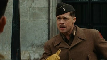 Brad Pitt as Lt. Aldo Raine