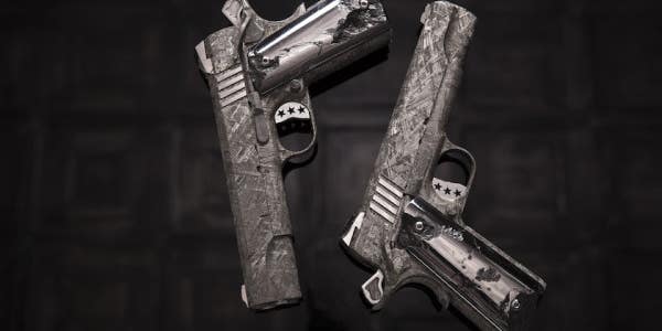 These Heaven-Sent Hand Cannons Cost $4.5 Million And Are Made Of Meteorite