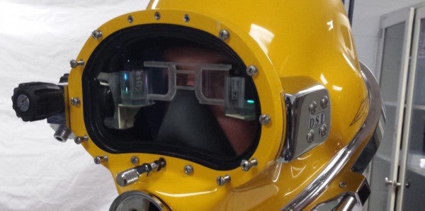 Check Out The Navy’s New ‘Ironman’ Diving Helmets
