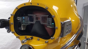 Check Out The Navy’s New ‘Ironman’ Diving Helmets