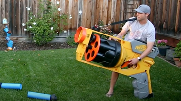 The World’s Biggest Nerf Gun Is Definitely Not A Toy