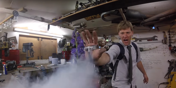 This Liquid Nitrogen Blaster Is Insanely Dangerous, But Awesome