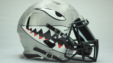The Air Force Academy’s Newly Unveiled Shark-Tooth Helmets Are Amazing