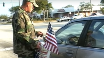 Charity Puts Veterans On The Street To Ask For Money