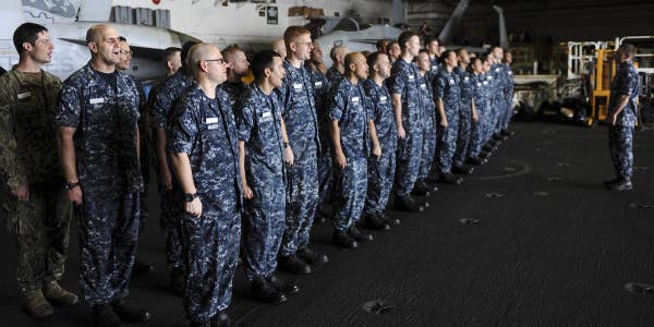 Navy’s Plan To Dump Blue Camo Will Cost $180 Million
