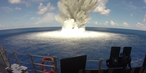 Watch The Navy Drop Earthquake-Sized Bombs Off The Florida Coast