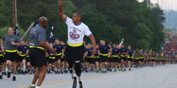 Army Ranger, Double Amputee Describes How He’ll Never Quit