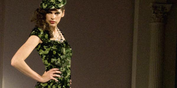 This Fashion Magazine Thinks Models Wear Camo Better Than Soldiers