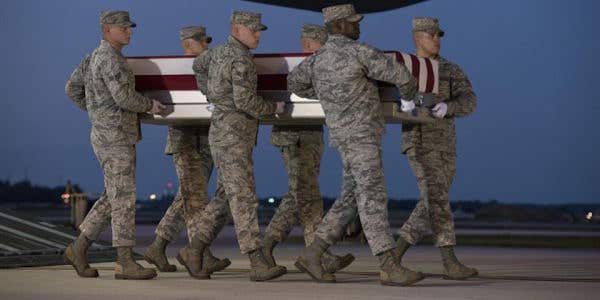 Remains Returned Home For F-16 Pilot Killed Protecting Ground Troops In Iraq In 2006