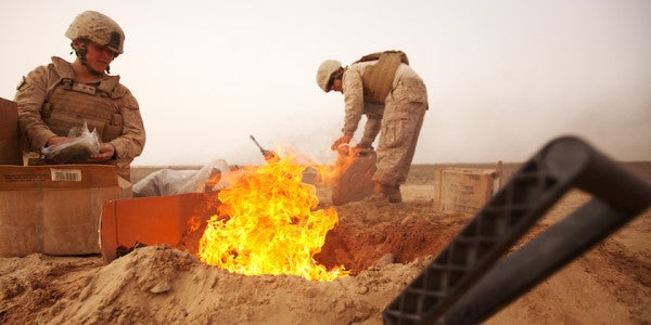DoD Isn’t Doing Enough To Understand Burn Pit Exposure Effects, Report Says
