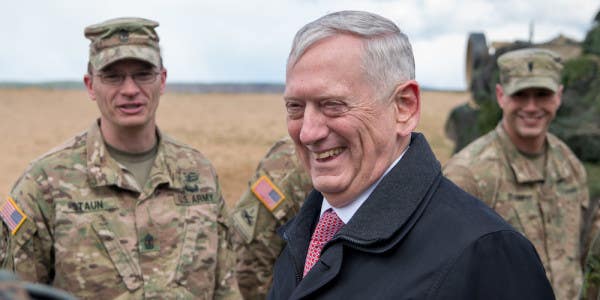 Watch Mattis Give US Troops In The Middle East The Ultimate Pep Talk