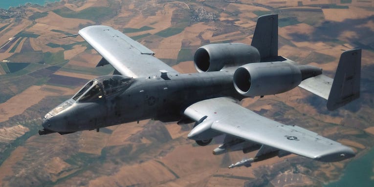 The A-10 Thunderbolt II in action