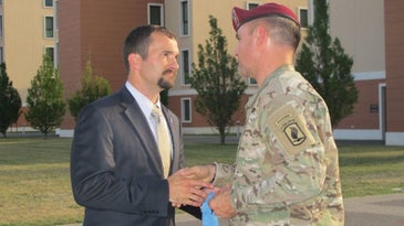 Afghanistan Hero Gives His Medal Of Honor To His Airborne Brigade
