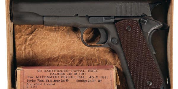 The Civilian Marksmanship Program Is One Step Closer To Selling Colt 1911s