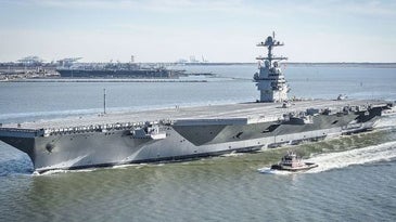 The Navy's Newest, Most Sophisticated Aircraft Carrier Doesn't Have Urinals