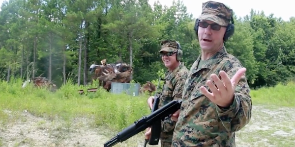 Watch These Marines Try To Wreck The Crap Out Of Their New Pack Frame