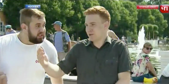 A Drunk Dude Interrupted A Russian ‘Paratrooper Day’ Broadcast And It Went Exactly As You Expected