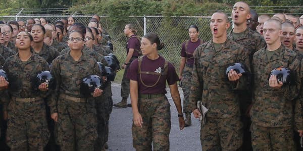 The Marine Corps says all-male boot camp companies will soon be ‘obsolete’