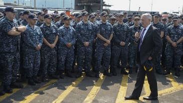 Mattis To Sailors: ‘You’re Not Some P—y Sitting On The Sidelines’