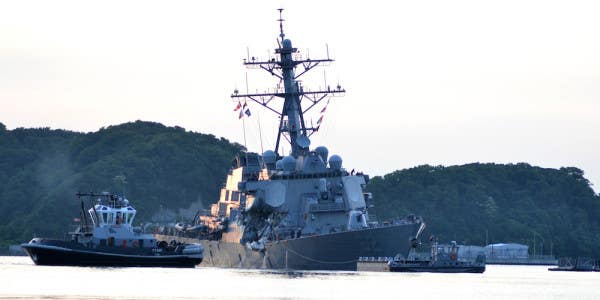 Escape From Berthing 2: The Navy’s Dramatic Timeline Of The USS Fitzgerald’s Fatal Collision