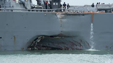 Navy IDs All 10 Missing Or Dead Sailors In McCain Tragedy, Ends Rescue Ops