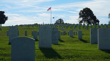 World War II Marine At Rest In Chattanooga National Cemetery After 74 Years
