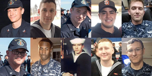 Navy Recovers Bodies Of All 10 Missing USS McCain Sailors