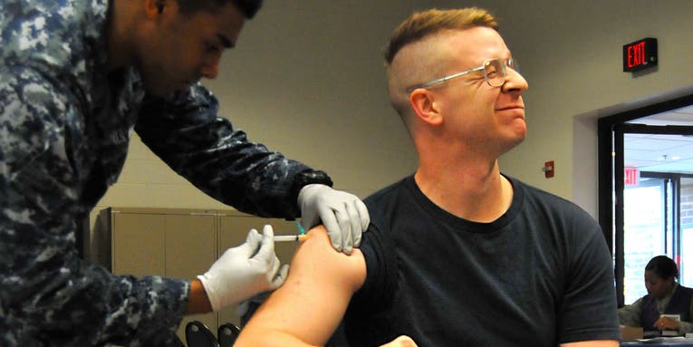 Troops could get the COVID-19 vaccine starting next week