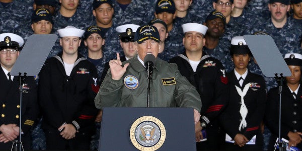‘You Have To Be A Computer Genius’: Trump Rails Against The Navy’s New Electromagnetic Catapult — Again