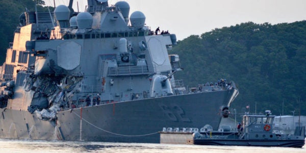 Navy Ships In Crowded Seas Will Broadcast Locations To Avoid Crashes