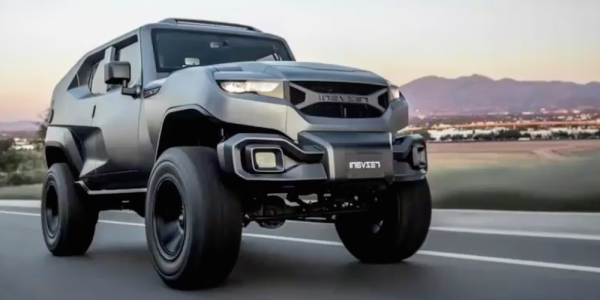 This Badass Military-Inspired Truck Is A Literal Tank