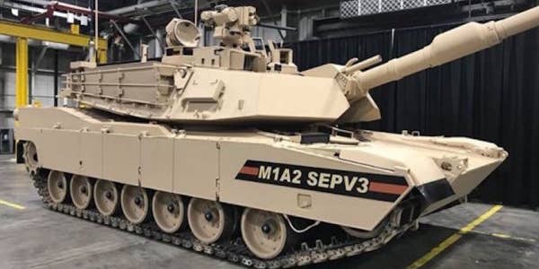 The Army’s Latest Big Upgrade To The Abrams Tank Started Rolling Off The Assembly Line